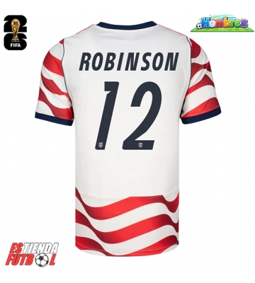 Estados Unidos Miles Robinson #12 Primera Equipación Mundial 2026 Manga Corta